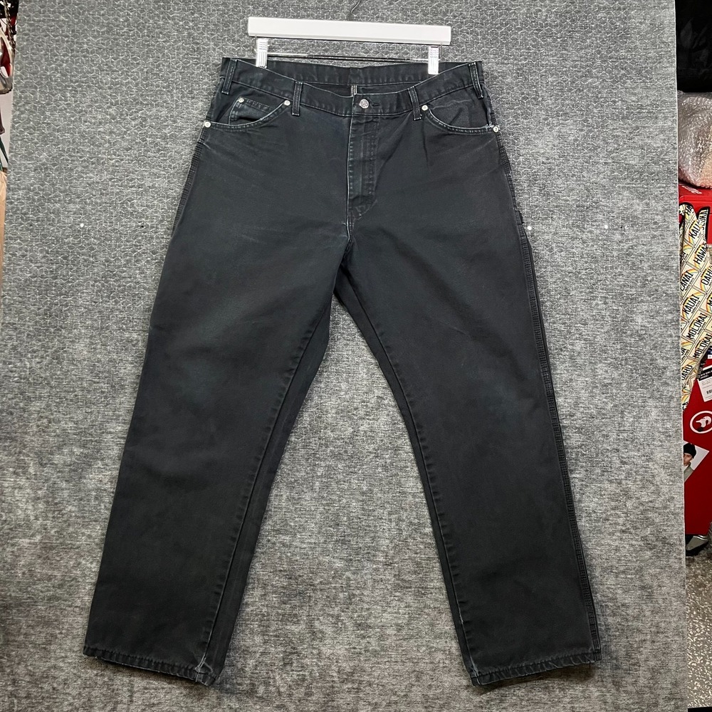 Dickies Carpenter Pants Men's Relaxed Fit Duck Canvas Pockets Workwear - 38X32